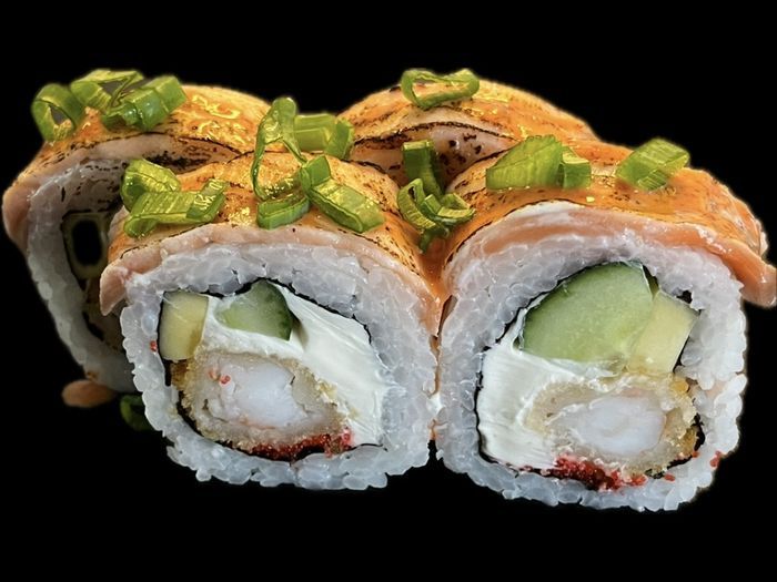 Samon No Tataki sushi rolas – Emaroll Kalotė