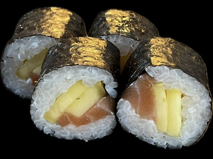 Mango Sake Maki sushi rolas – Emaroll Kalotė