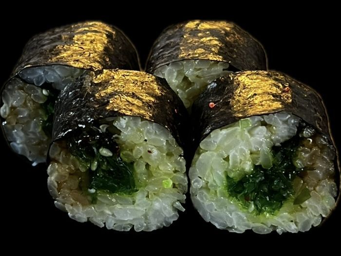 Wakame Maki sushi rolas – Emaroll Kalotė